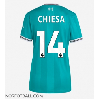 Billige Fotballdrakt Liverpool Federico Chiesa #14 Replika Tredjedrakt Dame 2025-26 Kortermet